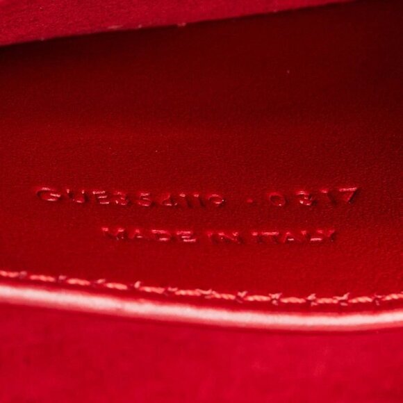 Yves Saint Laurent Red Leather Monogram Medium Kate Tassel Bag - Picture 10 of 12